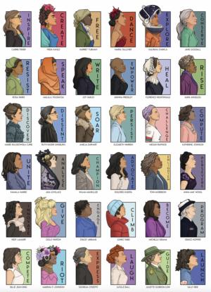 She Series: Real Women Famous People Jigsaw Puzzle By Lucky Puzzles