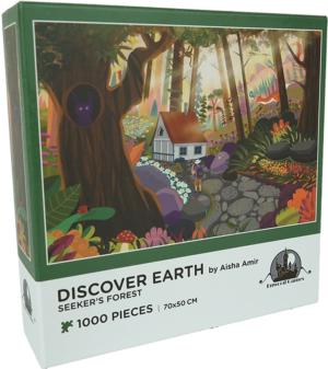 Seeker's Forest Forest Jigsaw Puzzle By Enwood Games