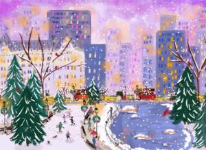 Flurry at Twilight Snow Jigsaw Puzzle By Lucky Puzzles
