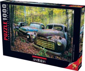 Remaining of the Past Vehicles Jigsaw Puzzle By Anatolian