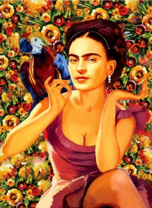 Frida Kahlo Fine Art Jigsaw Puzzle By Anatolian