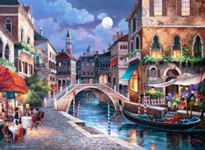 Streets of Venice II Lakes / Rivers / Streams Jigsaw Puzzle By Anatolian