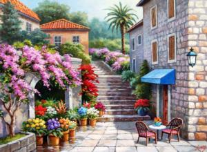 Springtime Flower Shop Flower & Garden Jigsaw Puzzle By Anatolian