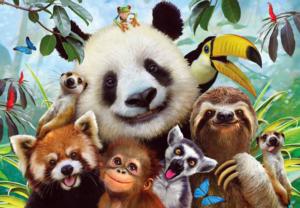 Ravensburger Sloth Selfie by Howard Robinson 500 piece animal jigsaw puzzle NEW 