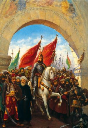 Entering Constantinople