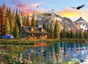 Oldlook Cabin Cabin & Cottage Jigsaw Puzzle By Anatolian