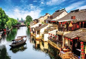 Xitang Ancient Town Asia Jigsaw Puzzle By Anatolian
