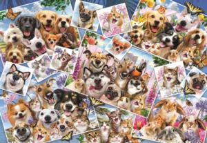 Selfie Pet Collage Collage Jigsaw Puzzle By Anatolian