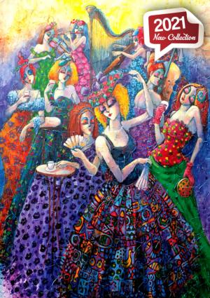 Romantic Ballroom Dance Jigsaw Puzzle By Anatolian