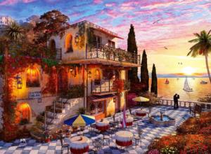 Mediterranean Romance Sunrise / Sunset Jigsaw Puzzle By Anatolian