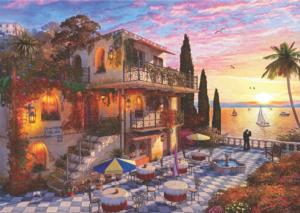 Mediterranean Romance - Scratch and Dent Beach & Ocean Jigsaw Puzzle By Anatolian
