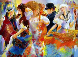 City Of Rainbows Dance & Ballet Jigsaw Puzzle By Anatolian