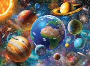 The Solar System Space Jigsaw Puzzle By Anatolian