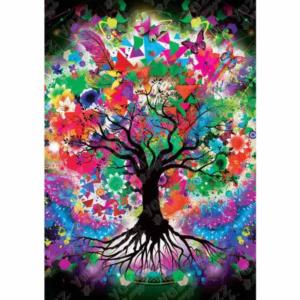Colorful Tree Rainbow & Gradient Jigsaw Puzzle By Yazz