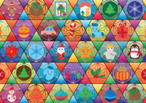 Christmas Day Collage Jigsaw Puzzle By Yazz