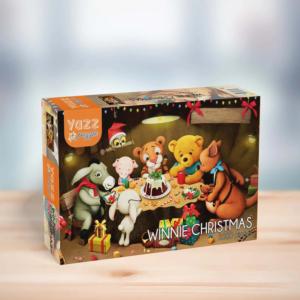 Winnie Christmas Christmas Jigsaw Puzzle By Yazz