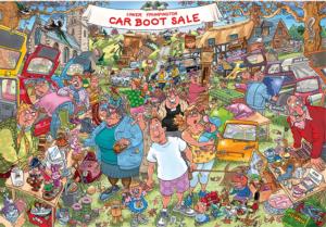 Wasgij Original 35: Car Boot Capers Humor Altered Images By Jumbo