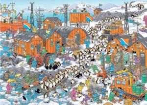 South Pole Expedition Humor Jigsaw Puzzle By Jumbo