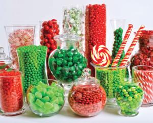 Christmas Candy Buffet Sweets Jigsaw Puzzle By Vermont Christmas Company