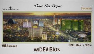 Las Vegas Wide Las Vegas Panoramic Puzzle By Puzzlelife