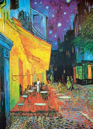 Café Terrace At Night Fine Art Jigsaw Puzzle By Puzzlelife