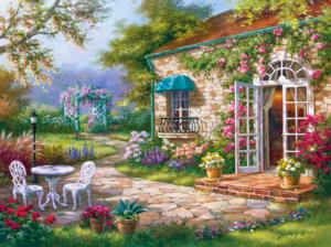Spring Patio 2 Around the House Jigsaw Puzzle By Puzzlelife