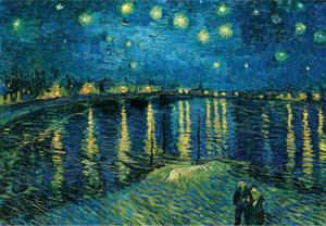 Starry Night Rhone River Van Gogh Starry Night Jigsaw Puzzle By Puzzlelife