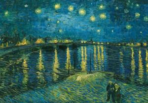 Starry Night Rhone Fine Art Jigsaw Puzzle By Puzzlelife