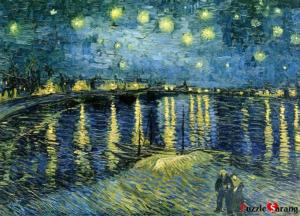 Starry Night Rhone Night Jigsaw Puzzle By Puzzlelife