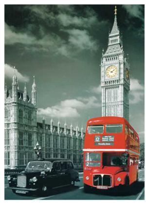 London Inn Bus London & United Kingdom Jigsaw Puzzle By Puzzlelife