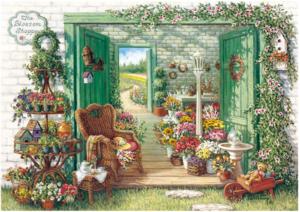 Flower Shop Shopping Jigsaw Puzzle By Puzzlelife