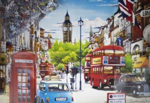 London Red Bus London & United Kingdom Jigsaw Puzzle By Puzzlelife