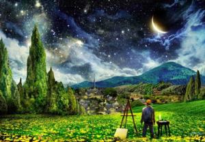 Starry Night 2 Night Jigsaw Puzzle By Puzzlelife