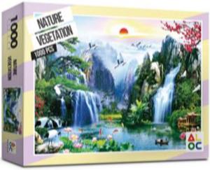 Mountain Stream Waterfall Jigsaw Puzzle By Puzzlelife