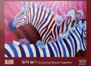 Play Together Zebras Jigsaw Puzzle By Puzzlelife