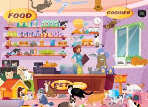 Pet Shop Dogs Jigsaw Puzzle By Brain Tree