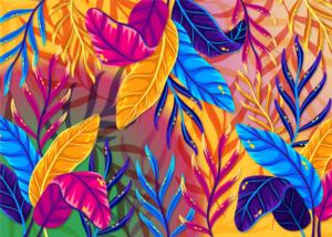 Colorful Plant Jigsaw Puzzle By Brain Tree
