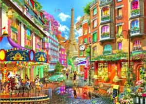 Paris Eiffel Paris & France Jigsaw Puzzle By Brain Tree