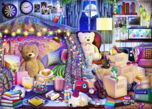 Teddy's Room - <strong>Premium Puzzle!</strong> Around the House Jigsaw Puzzle By Brain Tree