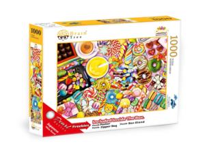 Candy Collection - <strong>Premium Puzzle!</strong> Food and Drink Jigsaw Puzzle By Brain Tree