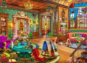Sweet Home - <strong>Premium Puzzle!</strong> Around the House Jigsaw Puzzle By Brain Tree