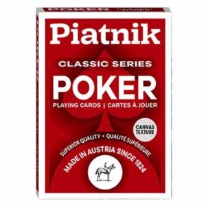 Classic Series Poker Playing Cards - Color Varies By Piatnik