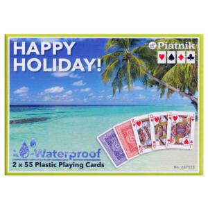 Double deck play.cards. Happy Holidays By Piatnik