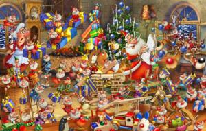 Christmas Chaos Christmas Jigsaw Puzzle By Piatnik