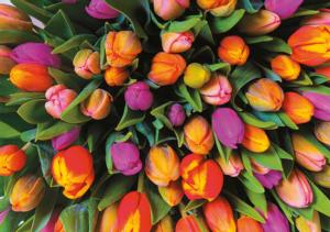 Tulips Flower & Garden Jigsaw Puzzle By Piatnik