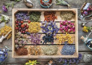 Medicinal Herbs Food and Drink Jigsaw Puzzle By Piatnik