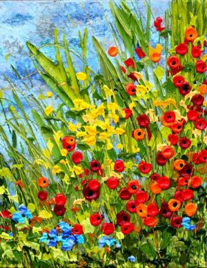 Time Spent in Oz Flower & Garden Jigsaw Puzzle By Springbok