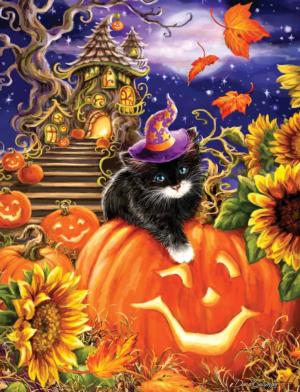 Spellbound Night - Scratch and Dent Halloween Jigsaw Puzzle By Springbok
