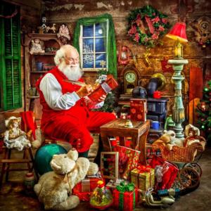 Santa's Shop Christmas Jigsaw Puzzle By Springbok