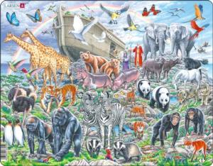 Noah's Ark Animals Children's Puzzles By Larsen Puzzles